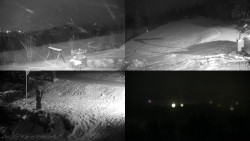 Sdružený snímek okolí chaty Myslivna