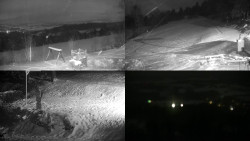 Sdružený snímek okolí chaty Myslivna