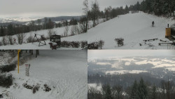 Sdružený snímek okolí chaty Myslivna