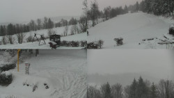 Sdružený snímek okolí chaty Myslivna