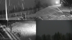 Sdružený snímek okolí chaty Myslivna