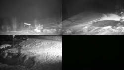 Sdružený snímek okolí chaty Myslivna