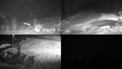 Sdružený snímek okolí chaty Myslivna