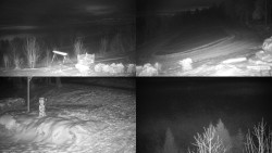 Sdružený snímek okolí chaty Myslivna