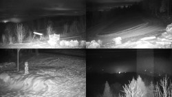 Sdružený snímek okolí chaty Myslivna