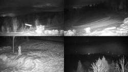 Sdružený snímek okolí chaty Myslivna