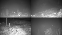 Sdružený snímek okolí chaty Myslivna