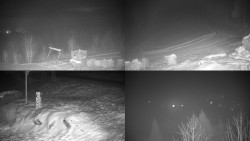 Sdružený snímek okolí chaty Myslivna