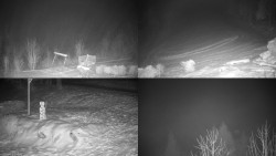 Sdružený snímek okolí chaty Myslivna