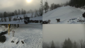 Chata Myslivna SKP Olomouc - Sdružený snímek okolí chaty Myslivna - 16.1.2026 v 09:01