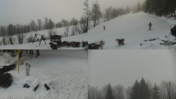 Sdružený snímek okolí chaty Myslivna