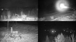 Sdružený snímek okolí chaty Myslivna