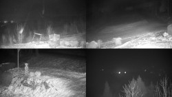 Sdružený snímek okolí chaty Myslivna