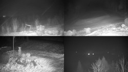 Sdružený snímek okolí chaty Myslivna