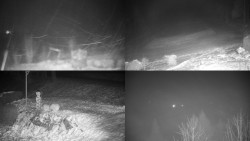 Sdružený snímek okolí chaty Myslivna