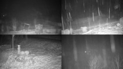 Sdružený snímek okolí chaty Myslivna