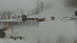 Sdružený snímek okolí chaty Myslivna