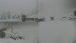 Sdružený snímek okolí chaty Myslivna