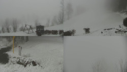 Sdružený snímek okolí chaty Myslivna