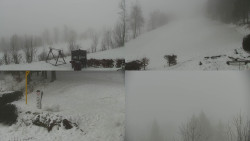 Sdružený snímek okolí chaty Myslivna