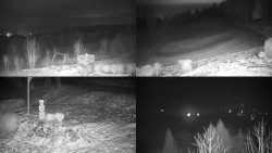 Sdružený snímek okolí chaty Myslivna