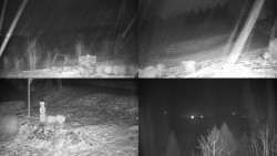 Sdružený snímek okolí chaty Myslivna