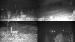 Sdružený snímek okolí chaty Myslivna