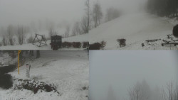 Sdružený snímek okolí chaty Myslivna