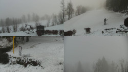 Sdružený snímek okolí chaty Myslivna