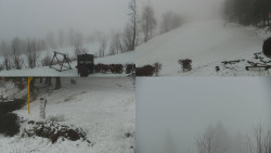 Sdružený snímek okolí chaty Myslivna