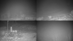 Sdružený snímek okolí chaty Myslivna