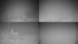 Sdružený snímek okolí chaty Myslivna