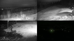 Sdružený snímek okolí chaty Myslivna