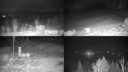 Sdružený snímek okolí chaty Myslivna