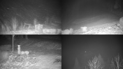 Sdružený snímek okolí chaty Myslivna