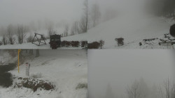 Sdružený snímek okolí chaty Myslivna