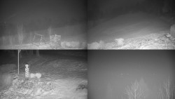 Sdružený snímek okolí chaty Myslivna