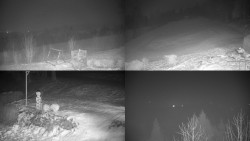 Sdružený snímek okolí chaty Myslivna