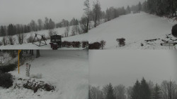 Sdružený snímek okolí chaty Myslivna