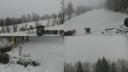 Sdružený snímek okolí chaty Myslivna