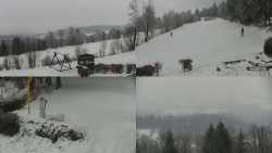 Sdružený snímek okolí chaty Myslivna