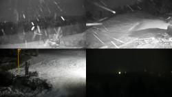 Sdružený snímek okolí chaty Myslivna