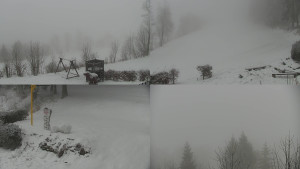 Chata Myslivna SKP Olomouc - Sdružený snímek okolí chaty Myslivna - 30.1.2026 v 08:31 Chata Myslivna SKP Olomouc - Sdružený snímek okolí chaty Myslivna - 30.1.2026 v 08:31