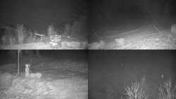 Sdružený snímek okolí chaty Myslivna