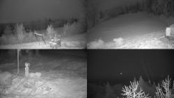 Sdružený snímek okolí chaty Myslivna