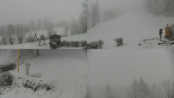 Sdružený snímek okolí chaty Myslivna