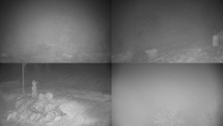 Sdružený snímek okolí chaty Myslivna