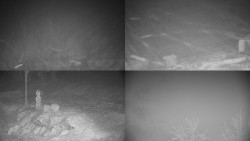 Sdružený snímek okolí chaty Myslivna