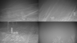 Sdružený snímek okolí chaty Myslivna