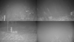 Sdružený snímek okolí chaty Myslivna